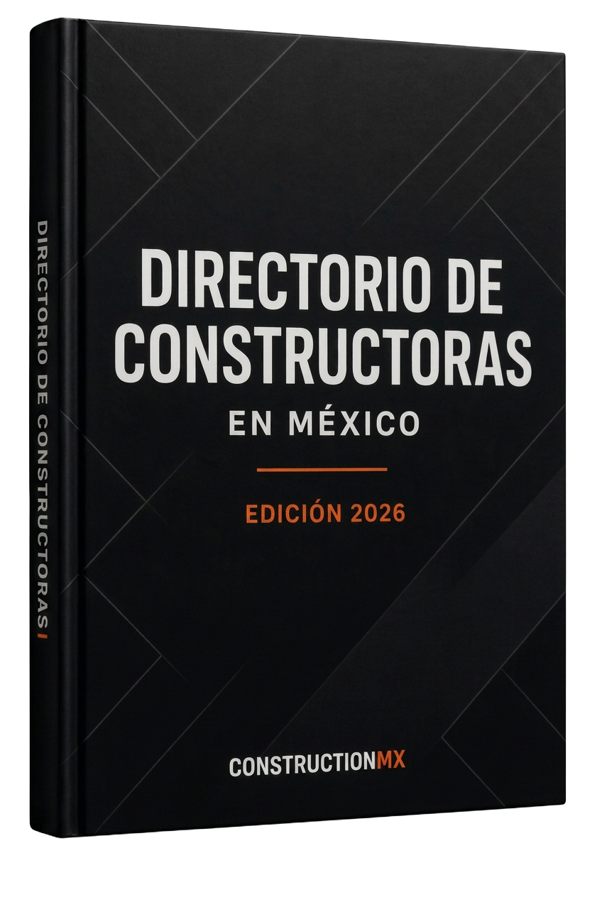 Portada del Directorio de Constructoras en México, Edición 2026