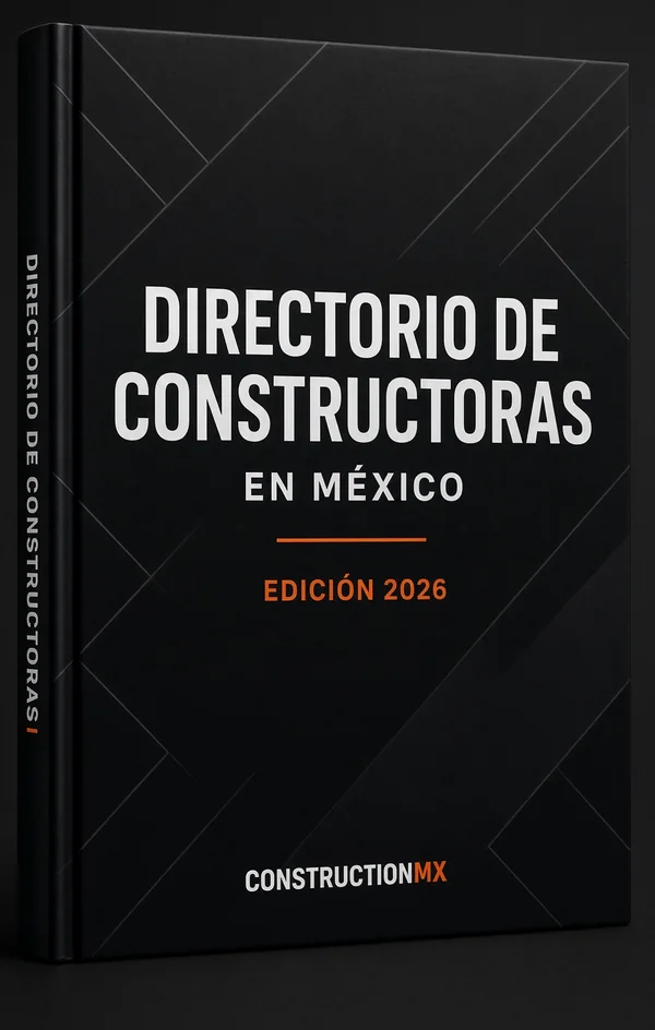 Portada del Directorio de Constructoras en México, Edición 2026